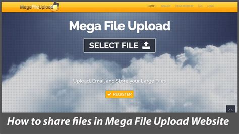 mega share files|mega send files.